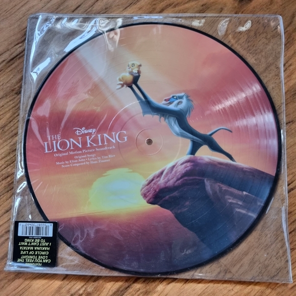 Disney's The Lion King - Original Motion Picture Soundtrack Collectible Record - Picture 2 of 5